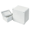 CAJA PLASTICA DE PASO 10X10X7 BLANCA INDUMA